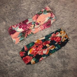 Cotton Tie Baby Headbands